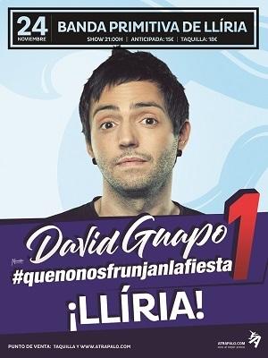 David Guapo - #quenonosfrunjanlafiesta1, en Llíria