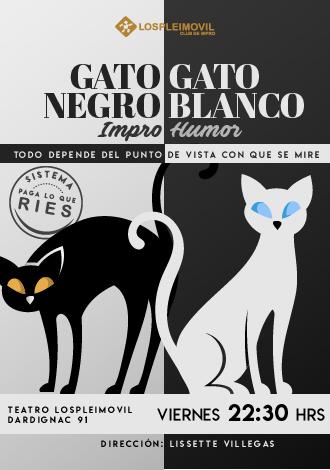 Gato negro, gato blanco - Impro Humor