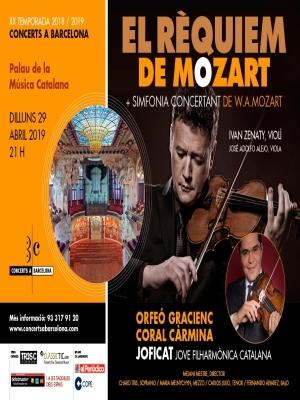 Sinfonía concertante y Réquiem de Mozart