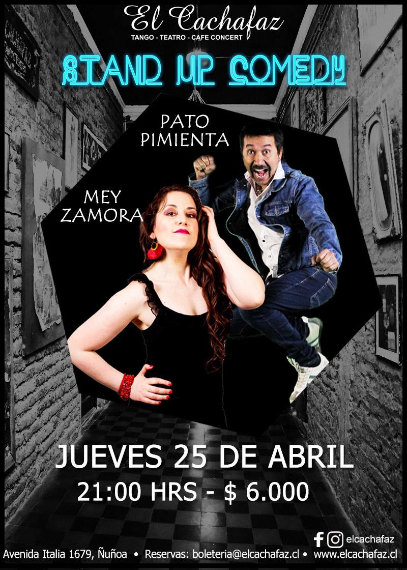 Pato Pimienta y Mey Zamora - Stand Up Comedy 