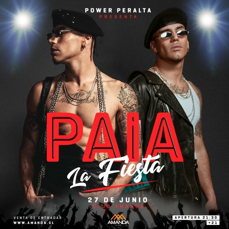 Power Peralta presentan PAIA - Fiesta en Club Amanda