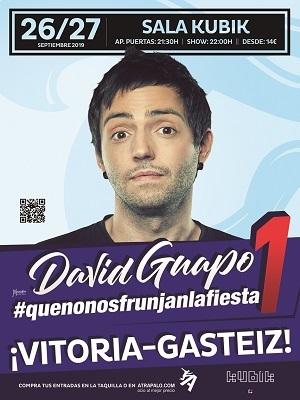 David Guapo - #quenonosfrunjanlafiesta1, en Vitoria-Gasteiz
