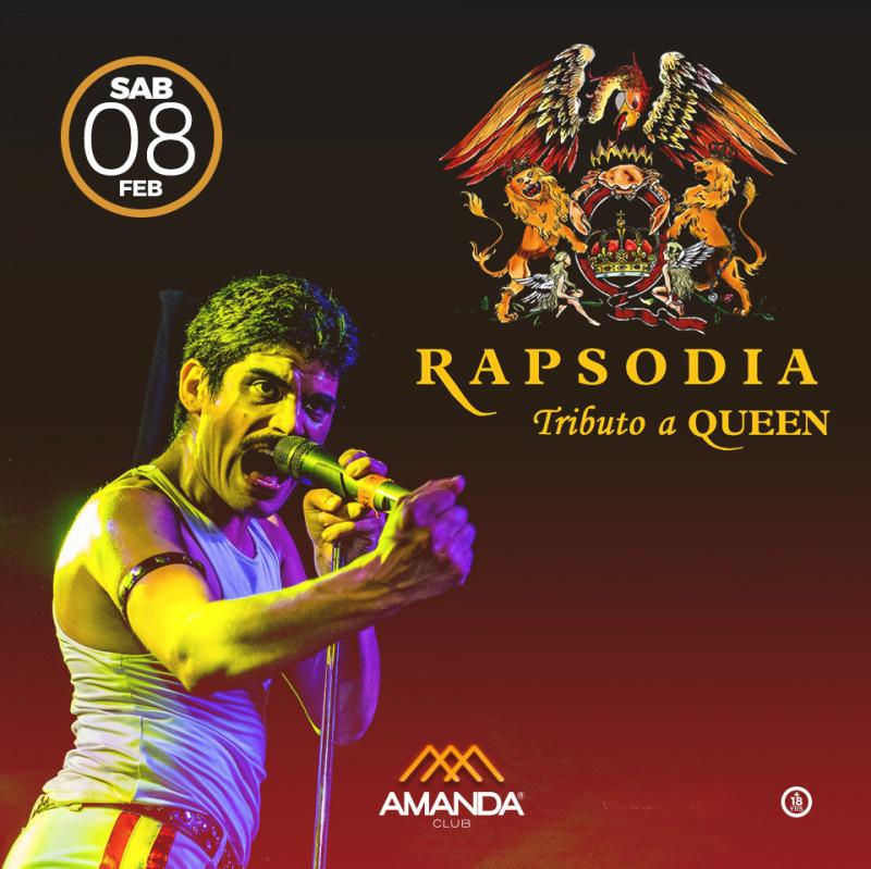 Rapsodia - Tributo a Queen en Club Amanda