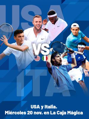 Davis Cup by Rakuten Madrid Finals - USA vs Italia