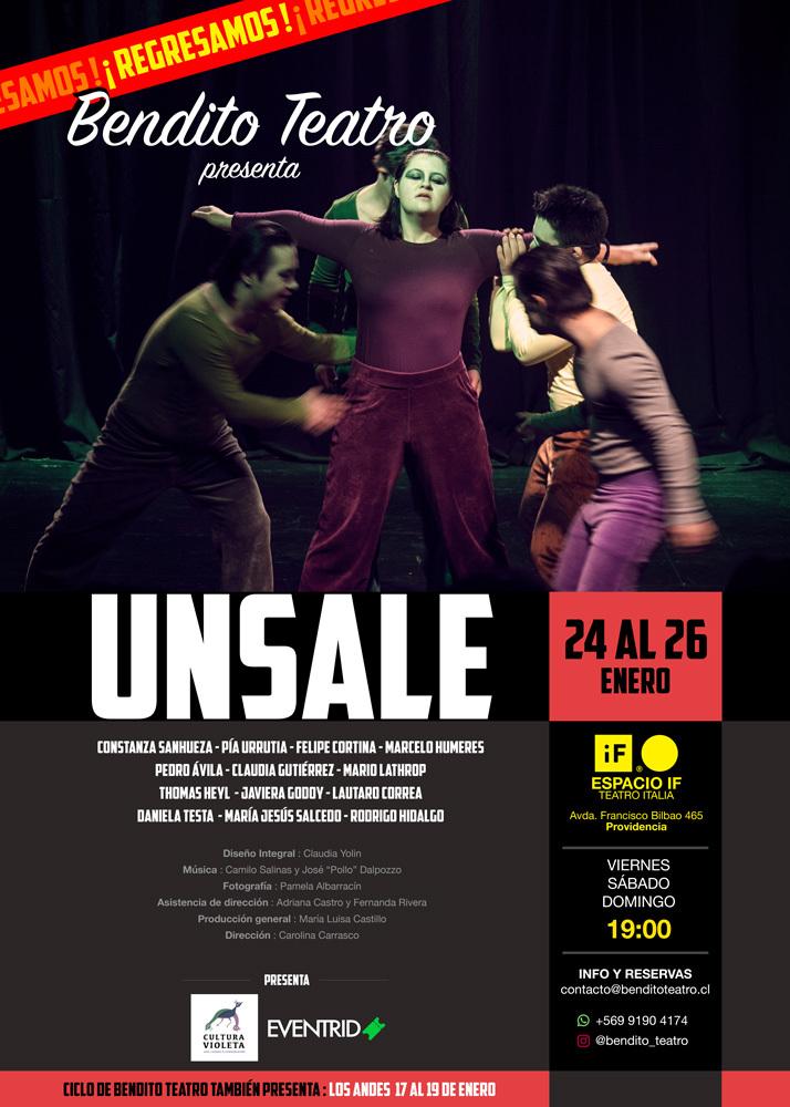 UNSALE - Ciclo Bendito Teatro: 10 años