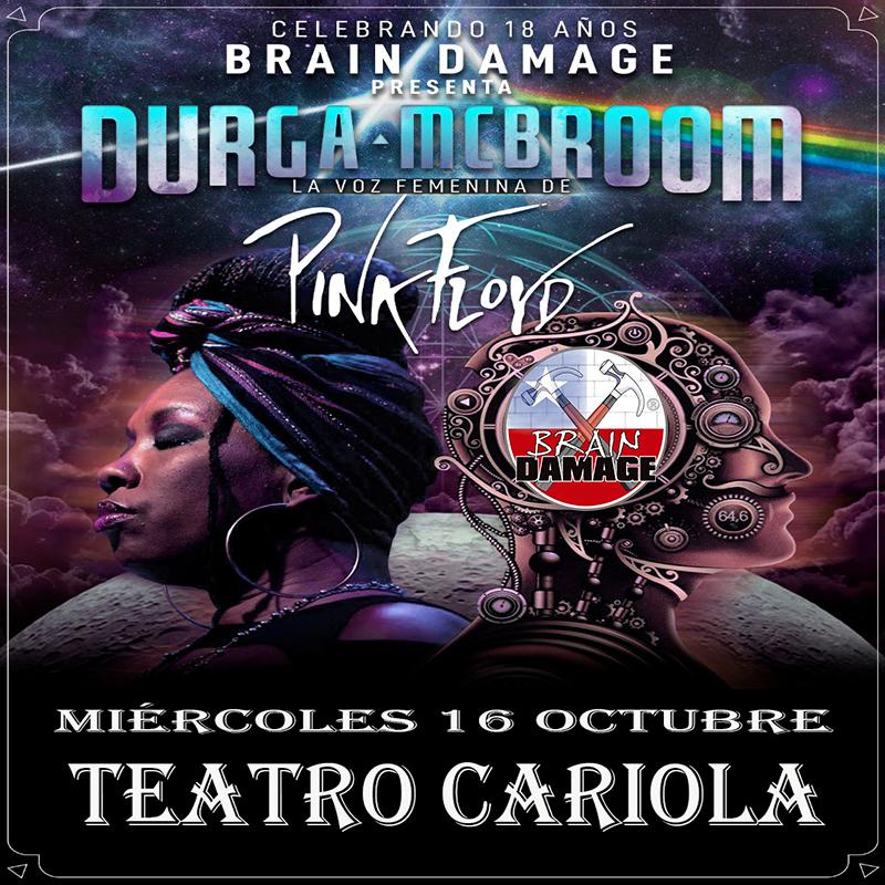 Brain Damage & Durga McBroom en Santiago