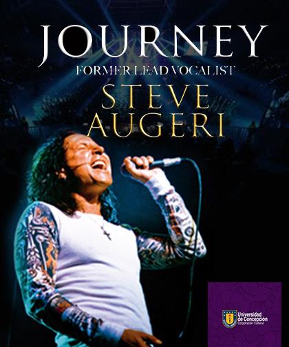 Journey former lead vocalist Steve Augeri en Concepción