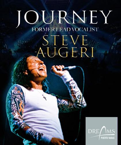 Journey former lead vocalist Steve Augeri en Puerto Varas