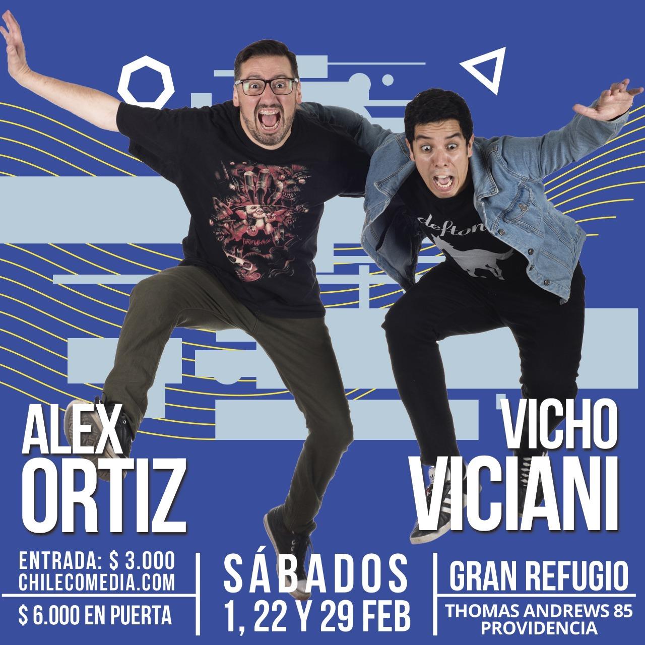 Vicho Viciani & Alex Ortiz en Gran Refugio