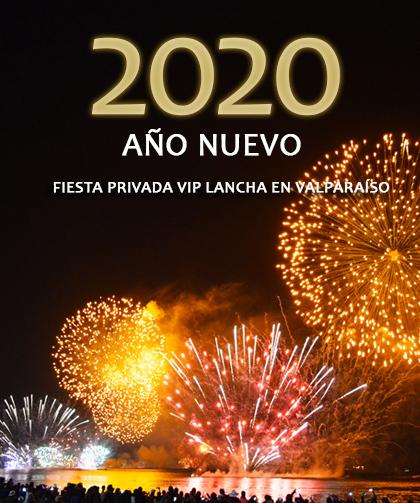 Año nuevo 2020 en el mar 