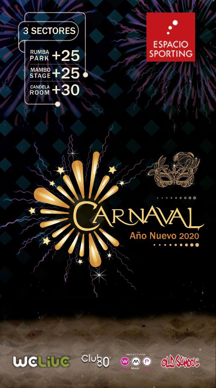 Carnaval - Año Nuevo 2020 en Espacio Sporting