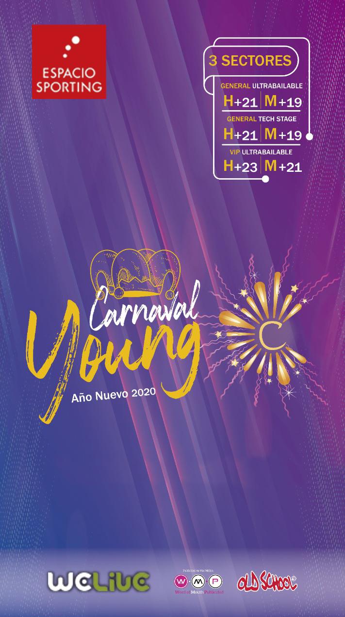 Carnaval Young - Año Nuevo 2020 en Espacio Sporting
