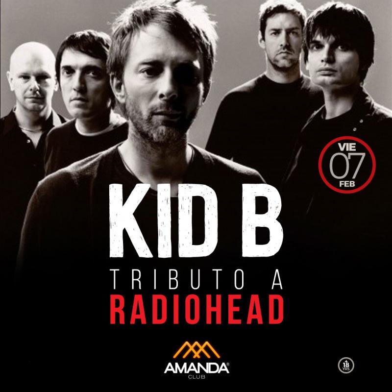 Kid B - Tributo a Radiohead en Club Amanda