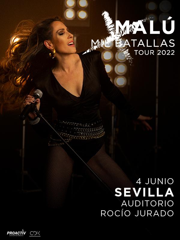 Malú - Mil Batallas Tour 2022, en Sevilla