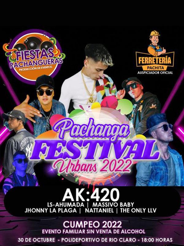 Pachanga Festival Urban Cumpeo 2022 - Pailita y más