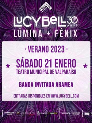 Lucybell 30 años Lúmina + Fénix en Valparaíso